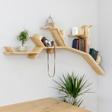 Hơn 10+ mẫu kệ gỗ treo tường handmade trang trí nhà hiện đại